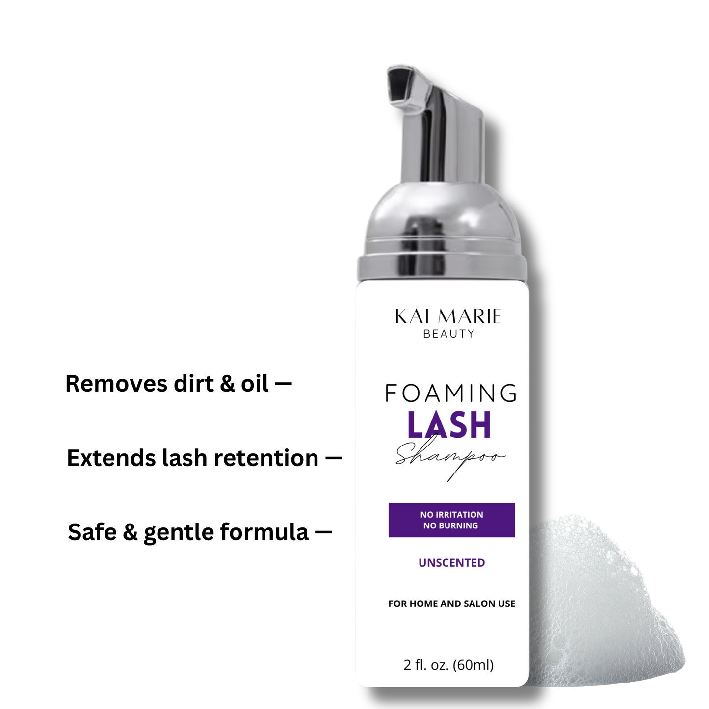 Gentle Foaming Lash Shampoo